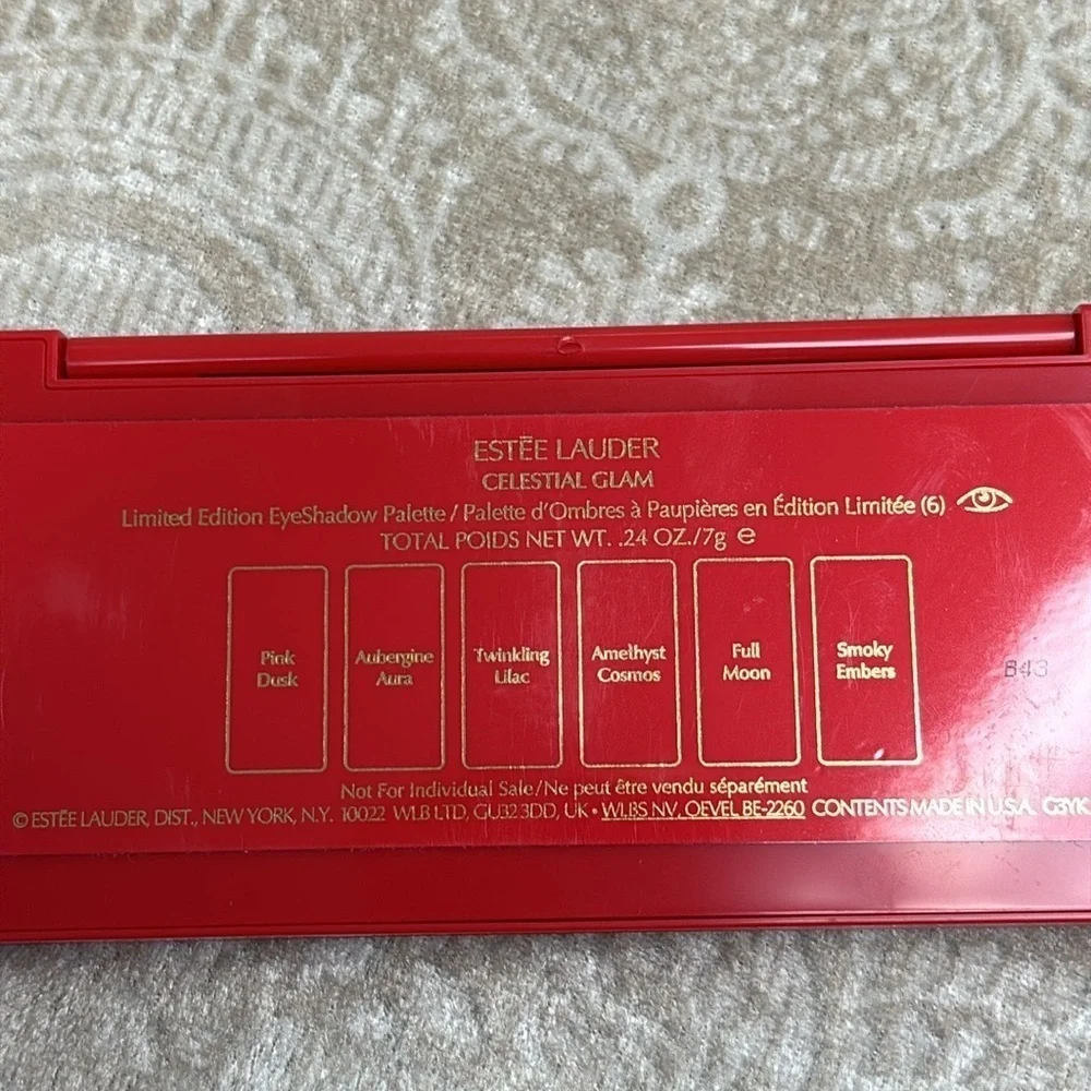 Brand New Estee Lauder Celestial Glam Eyeshadow Palette & Sonia Kashuk Brush Set